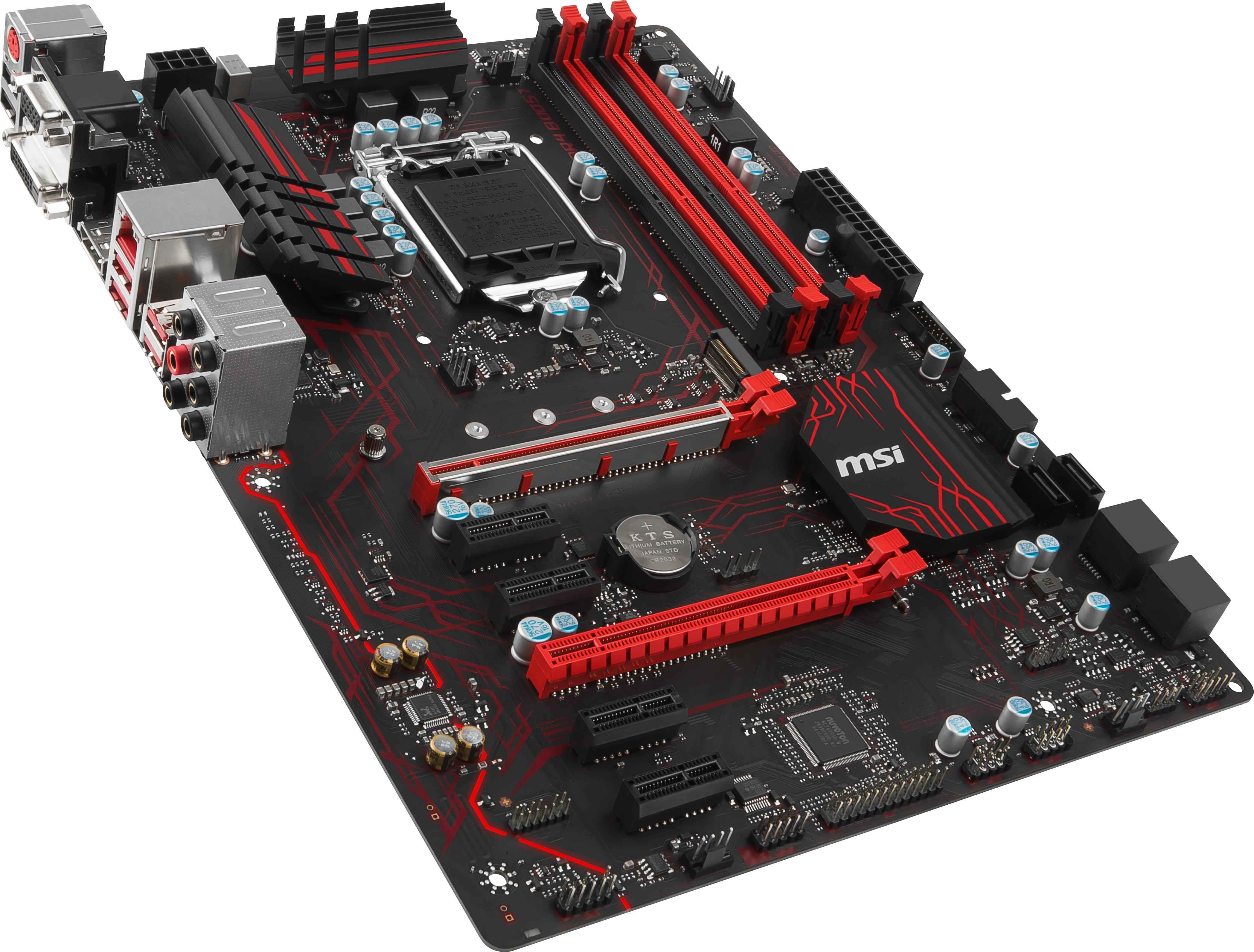 MSI Z270 GAMING PLUS Intel Z270 LGA 1151 (Socket H4) ATX motherboard