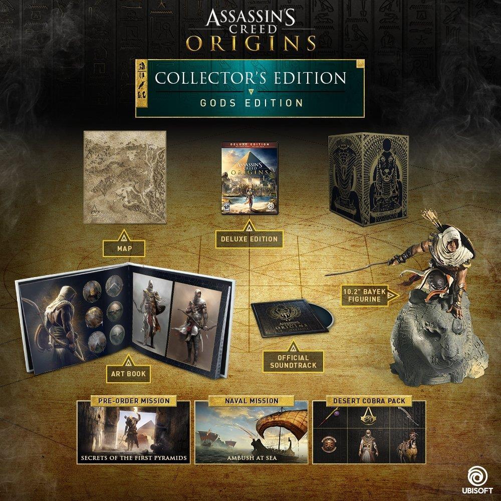 Ubisoft Assassin S Creed Origins God S Collector S Edition Playstation