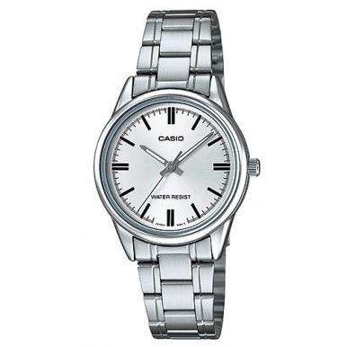 casio ladies stainless steel watch