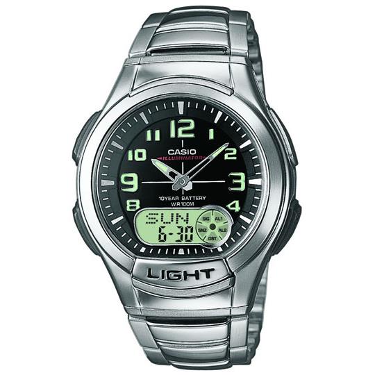 casio light watch