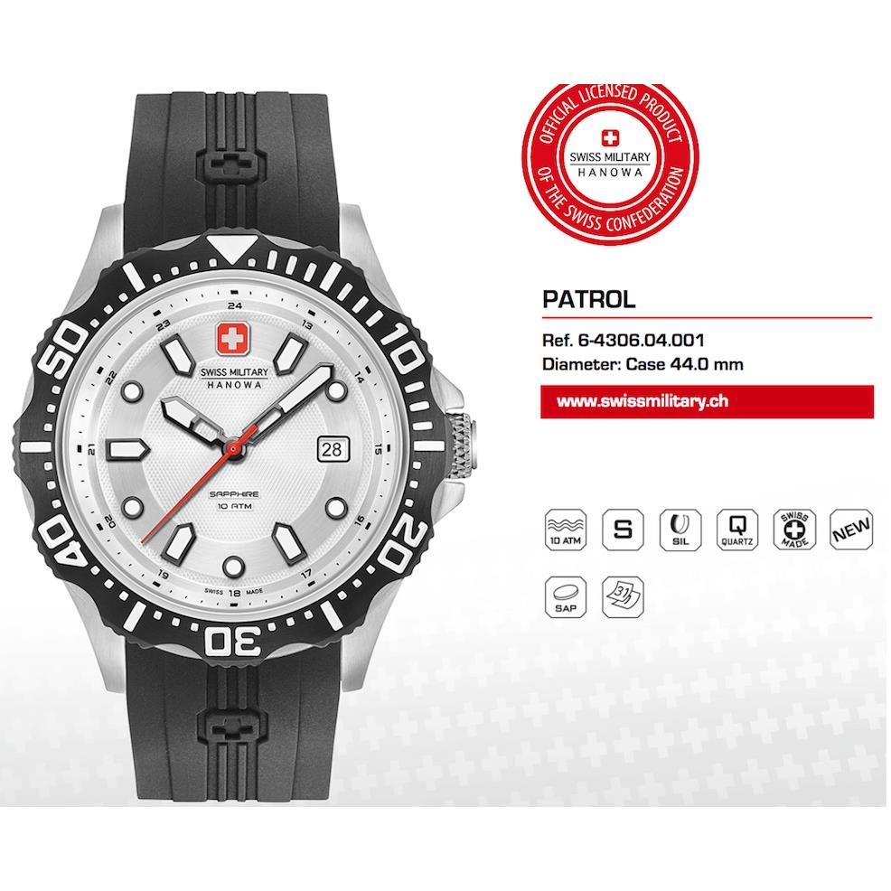 swiss military patrol watch