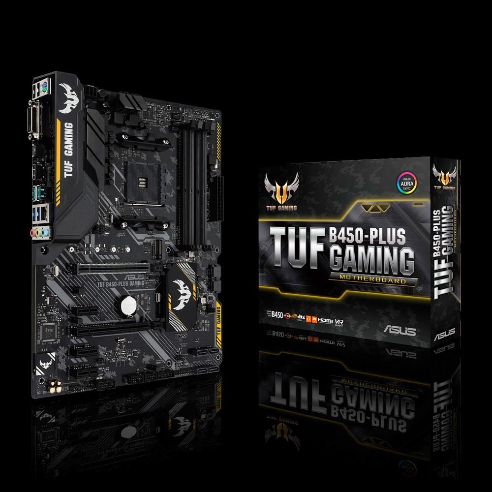 ASUS TUF B450-PLUS GAMING Socket AM4 ATX AMD B450 | Quzo