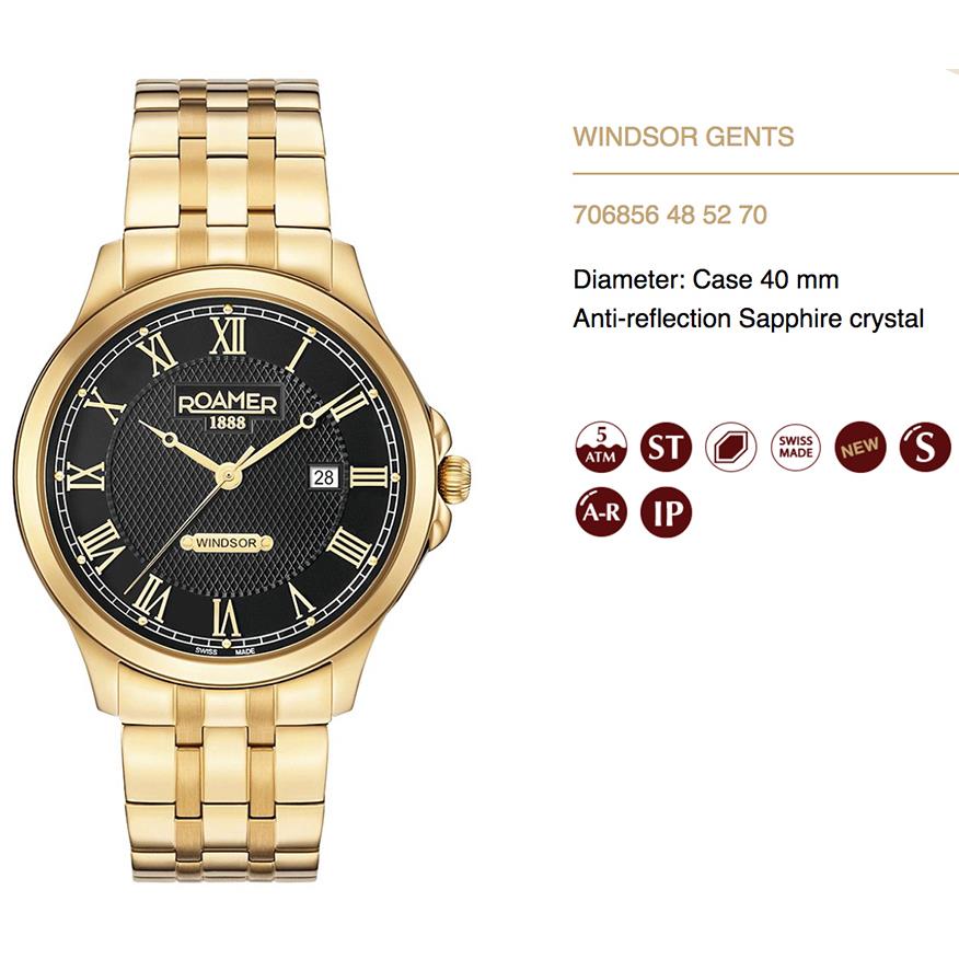 roamer windsor watch
