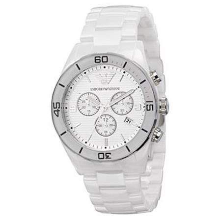 armani men's ceramic watch