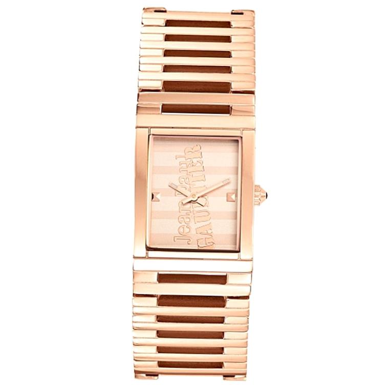 Jean Paul Gaultier Ladies Rose Gold Plated Watch Jp