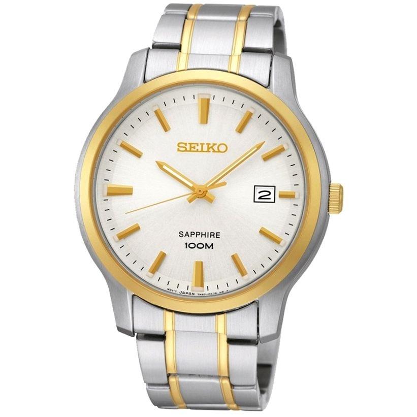 gold plated seiko watch