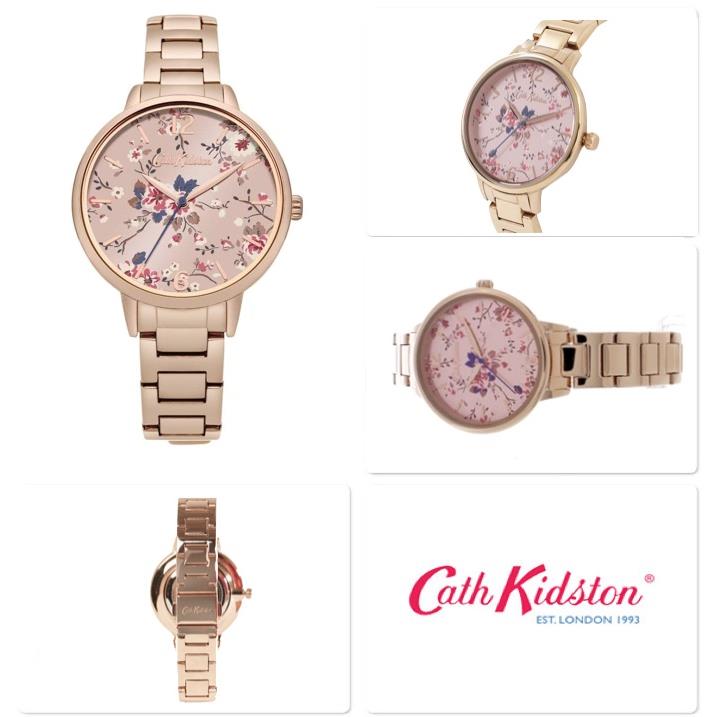 cath kidston rose gold watch