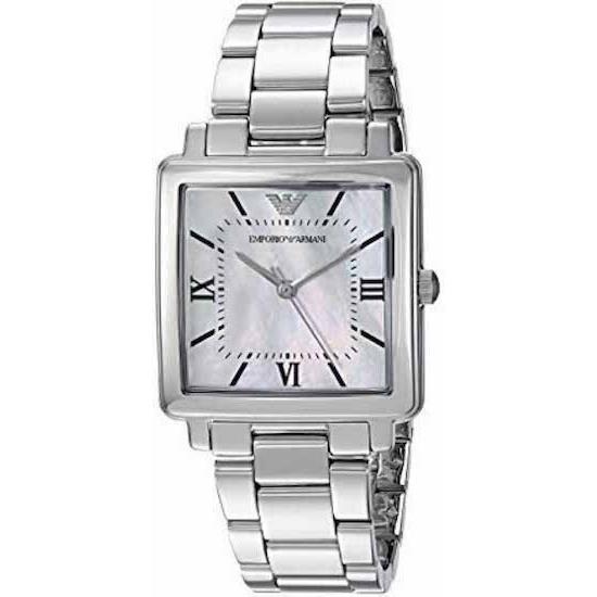 armani ladies watch rectangular