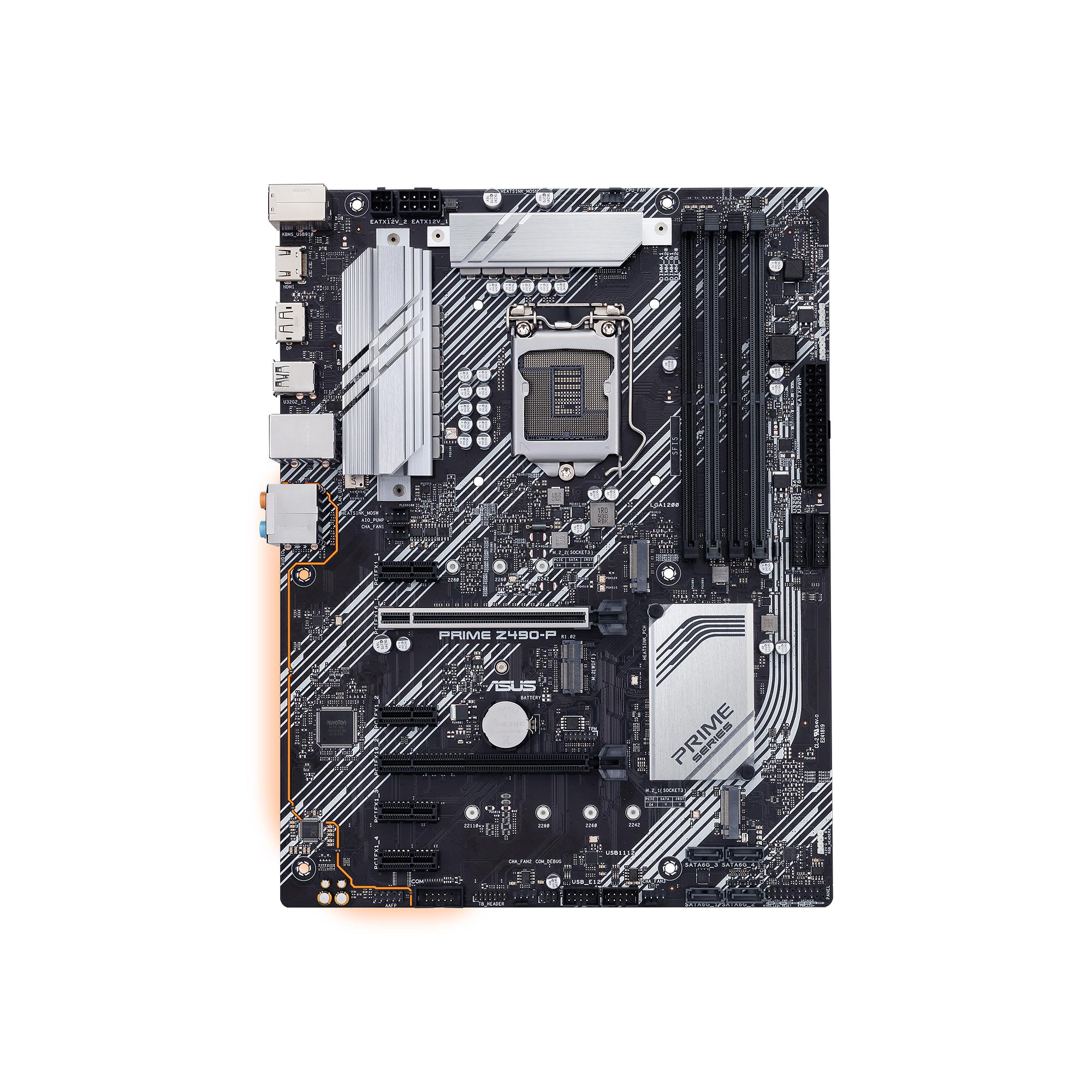 14 Power Stages, DDR4 4600, Intel 2.5 GB Ethernet, USB 3.2 Gen 2, SATA and AURA Sync ASUS ROG Strix Z490-H Gaming Intel Z490 LGA 1200 ATX Motherboard
