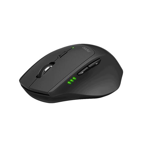 Rapoo Mt550 Mouse Rf Wireless Bluetooth Optical 1600 Dpi Right Hand