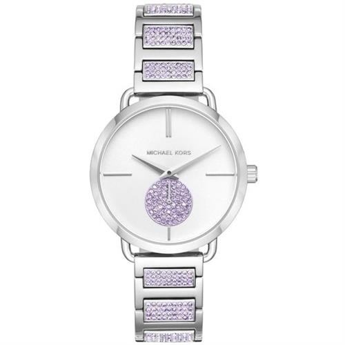 purple mk watch