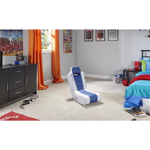 X Rocker Hydra 2 0 Floor Rocker Gaming Chair Blue
