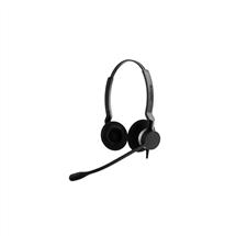 Jabra BIZ 2300 QD Siemens Duo, Call center/Office, Head-band, Binaural, Black, Wired, 1.75 m
