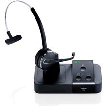 Jabra PRO 9450 EMEA, Call center/Office, Ear-hook,Head-band, Monaural, Black, Wireless, 150 m