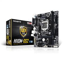 Gigabyte GA-H110M-DS2, Intel, LGA 1151 (Socket H4), Intel® Celeron®, Intel® Pentium®, DDR4-SDRAM, DIMM, 2133 MHz