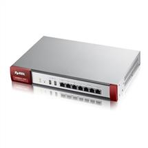 Zyxel ZyWALL 110 VPN Firewall, 3600 Mbit/s, 1000 Mbit/s, 300 Mbit/s, 787.1093 h, 25 user(s), 802.1x RADIUS
