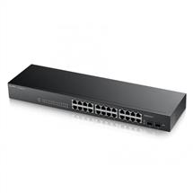 ZyXEL GS1900-24, Managed, L2, Fast Ethernet (10/100), Rack mounting