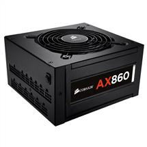 Corsair AX860, 860 W, 90 - 264 V, 50 - 60 Hz, +12V,+3.3V,+5V,+5Vsb,-12V, Active, 92%