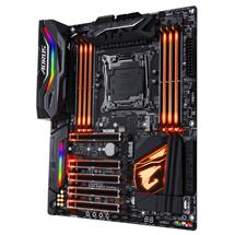 Gigabyte X299 AORUS Gaming 7, Intel, LGA 2066, Intel Core i9,Intel Core i5,Intel Core i7, DDR4-SDRAM, DIMM, 2133,2400,2666,2800,3000,3200,3300,3333,3400,3466,3600,3666,3733,3800,3866,4000,4133,4266 MHz