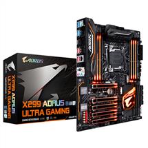 Gigabyte X299 AORUS Ultra Gaming, Intel, LGA 2066, Intel Core i5,Intel Core i7,Intel Core i9, i5-7xxx,i7-7xxx, DDR4-SDRAM, DIMM