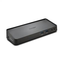 Kensington SD3600 Universal USB 3.0 Docking Station, Wired, USB 3.0 (3.1 Gen 1) Type-B, 10,100,1000 Mbit/s, Black, Kensington, DC