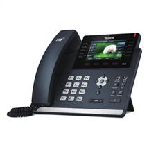 Yealink SIP-T46S, Black, Wired handset, Digital, Desk/Wall, In-band,Out-of band,SIP info, LCD