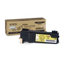 Xerox Yellow Toner Cartridge, Phaser 6125. Colour toner page yield: 1000 pages, Printing colours: Yellow