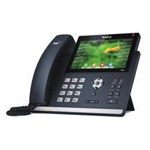 Yealink SIP-T48S, Black, Wired handset, Desk/Wall, In-band,Out-of band,SIP info, LCD, 800 x 480 pixels