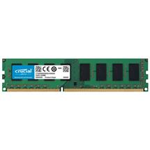 Crucial 8GB PC3-12800. Internal memory: 8 GB, Memory layout (modules x size): 1 x 8 GB, Internal memory type: DDR3, Memory clock speed: 1600 MHz, Memory form factor: 240-pin DIMM, CAS latency: 11