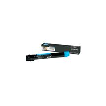 Lexmark X950X2CG. Colour toner page yield: 24000 pages, Printing colours: Cyan, Quantity per pack: 1 pc(s)