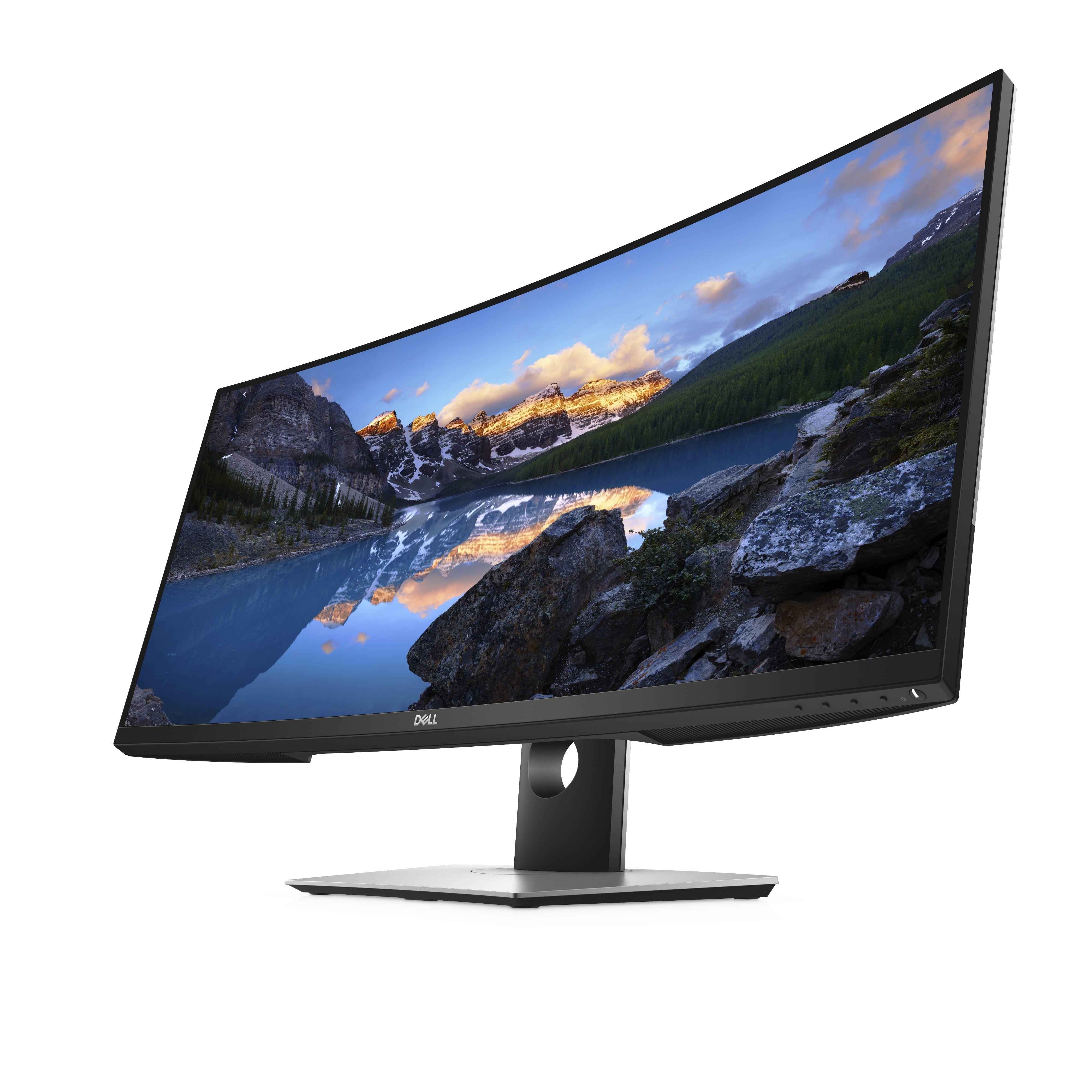 DELL Professional P3418HW 34" Full HD IPS Matt Black, Grey Curved