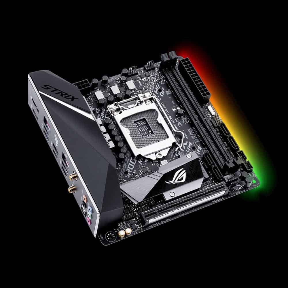 Asus Rog Strix H370 I Gaming Lga 1151 Socket H4 Mini Itx Intel H370