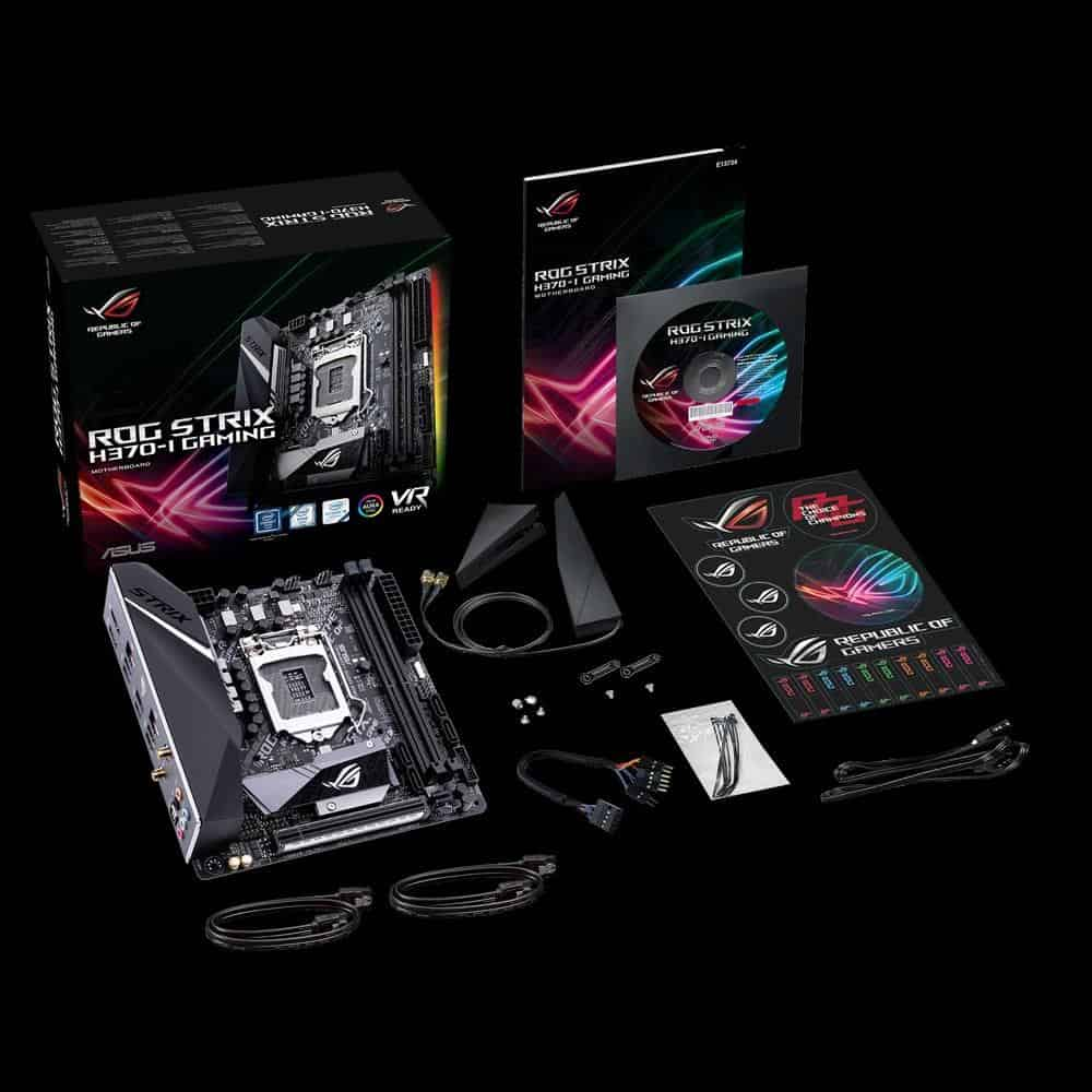 Asus Rog Strix H370 I Gaming Lga 1151 Socket H4 Mini Itx Intel H370