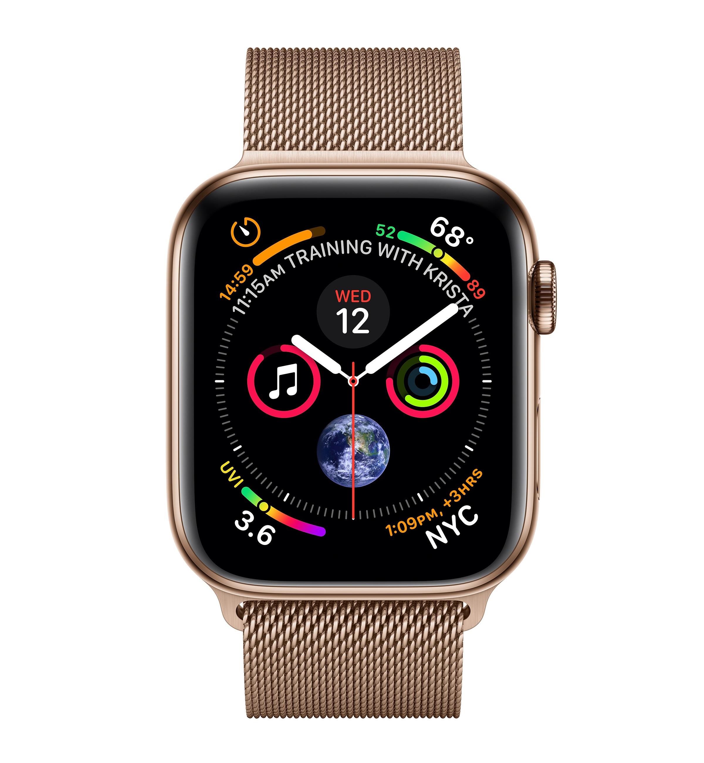 apple watch series 4 40mm size