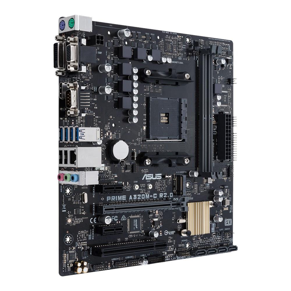 ASUS PRIME A320M-C R2.0 motherboard Socket AM4 AMD A320 Micro ATX