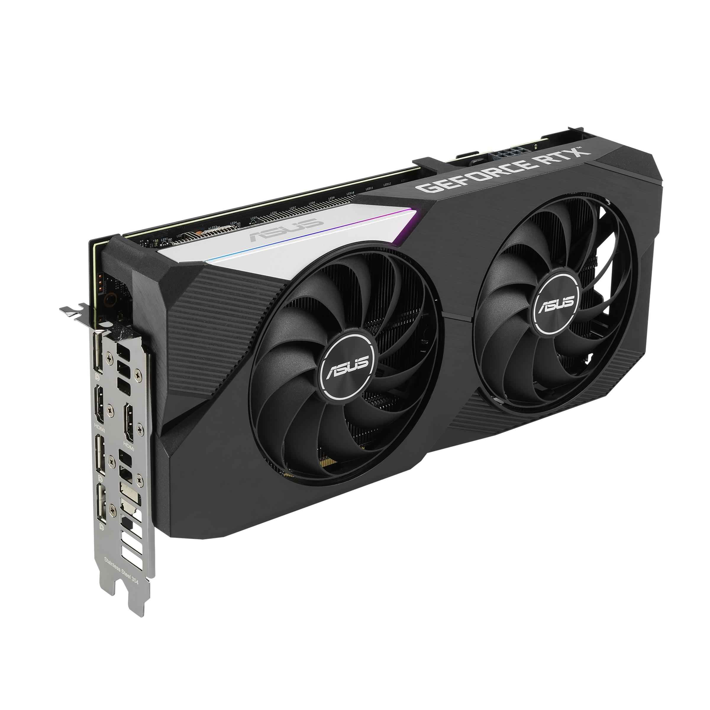 Asus geforce rtx 3060 ti dual oc обзор