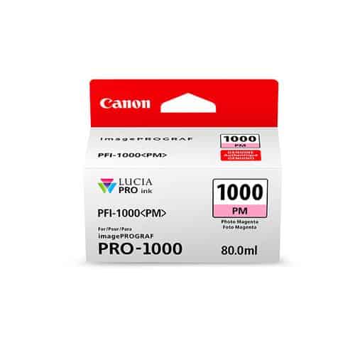 Canon Ink Cartridge for imagePROGRAF PRO-10 PFI-1000PM Photo Magenta PFI-1000 PM