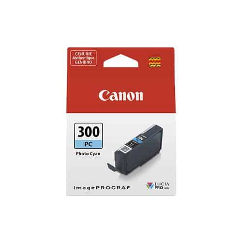 Canon Ink Cartridge for imagePROGRAF PRO-300 PFI-300PC Photo Cyan 4197C001