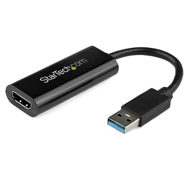 StarTech.com USB 3.0 to HDMI Adapter - 1080p (1920x1200) - Slim/Compact USB T...