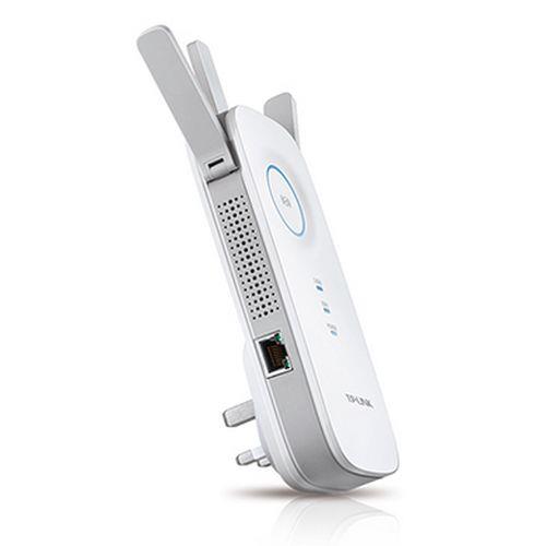 TP-Link RE450 network extender Network transmitter White 10 100 1000 Mbit/s