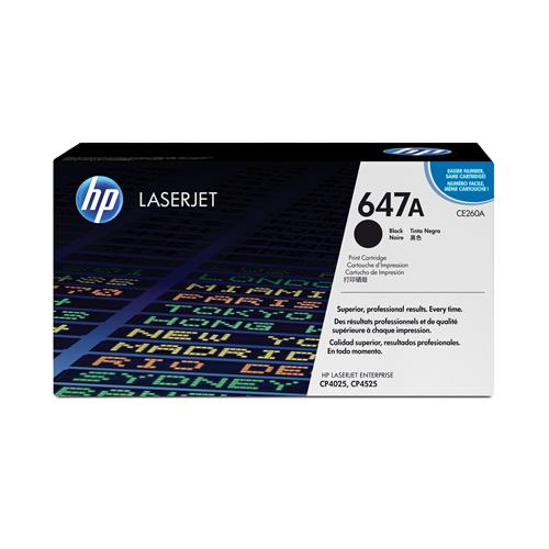 Original Multipack HP Colour LaserJet CP4525xh Printer Toner Cartridges (4 Pack) -CE260A