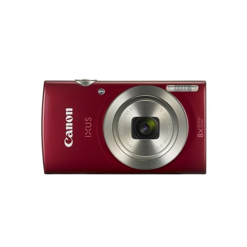 Canon IXUS 185 Digital Camera, HD 720p, 20.0MP, 8x Optical Zoom, 16x Zoom Plus, 2.7 LCD Screen with Wrist Strap
