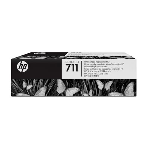 HP Original Druckkopf + Tintenpatrone Bk,C,M,Y C1Q10A