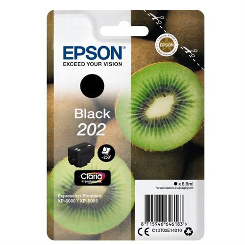 Epson Kiwi T02E1 Inkjet Printer Cartridge, Black