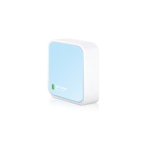 TP-LINK 300Mbps Wireless N Nano Router wireless router Single-band (2.4 GHz) Fast Ethernet Blue White