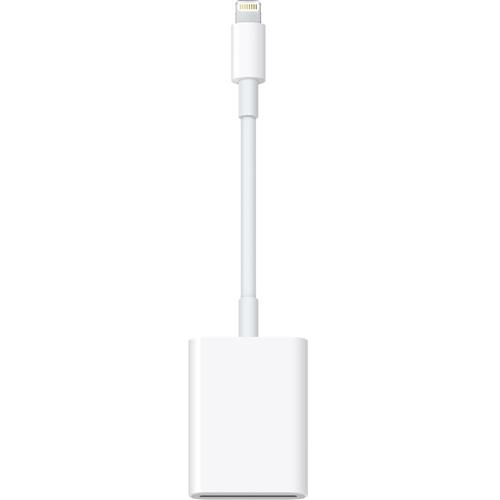 Apple MJYT2ZM/A Lightning Bianco lettore di schede