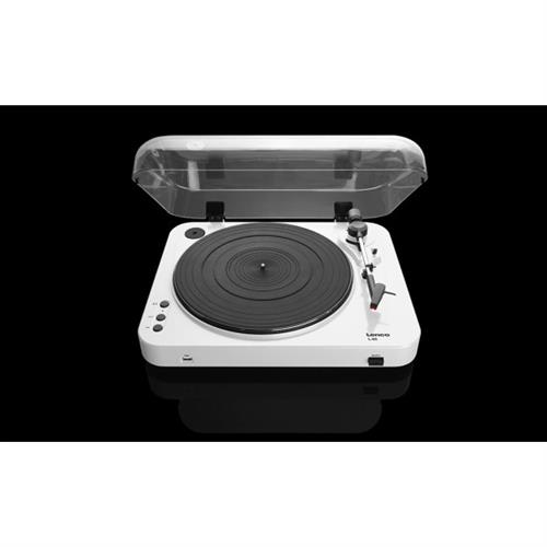 Lenco L-85 Turntable with USB Direct Recording - White