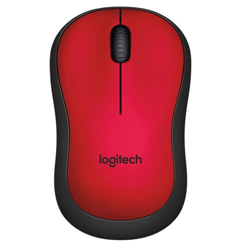 Logitech Souris sans fil Logitech M220 SILENT Rouge