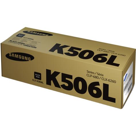 Samsung CLT-506L Inkjet Toner Cartridge, Black