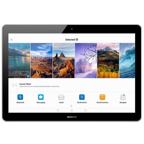 Huawei MediaPad T3 10 Tablet, Android, Qualcomm MSM8917, 2GB RAM, 16GB eMMC, 9.6, Grey
